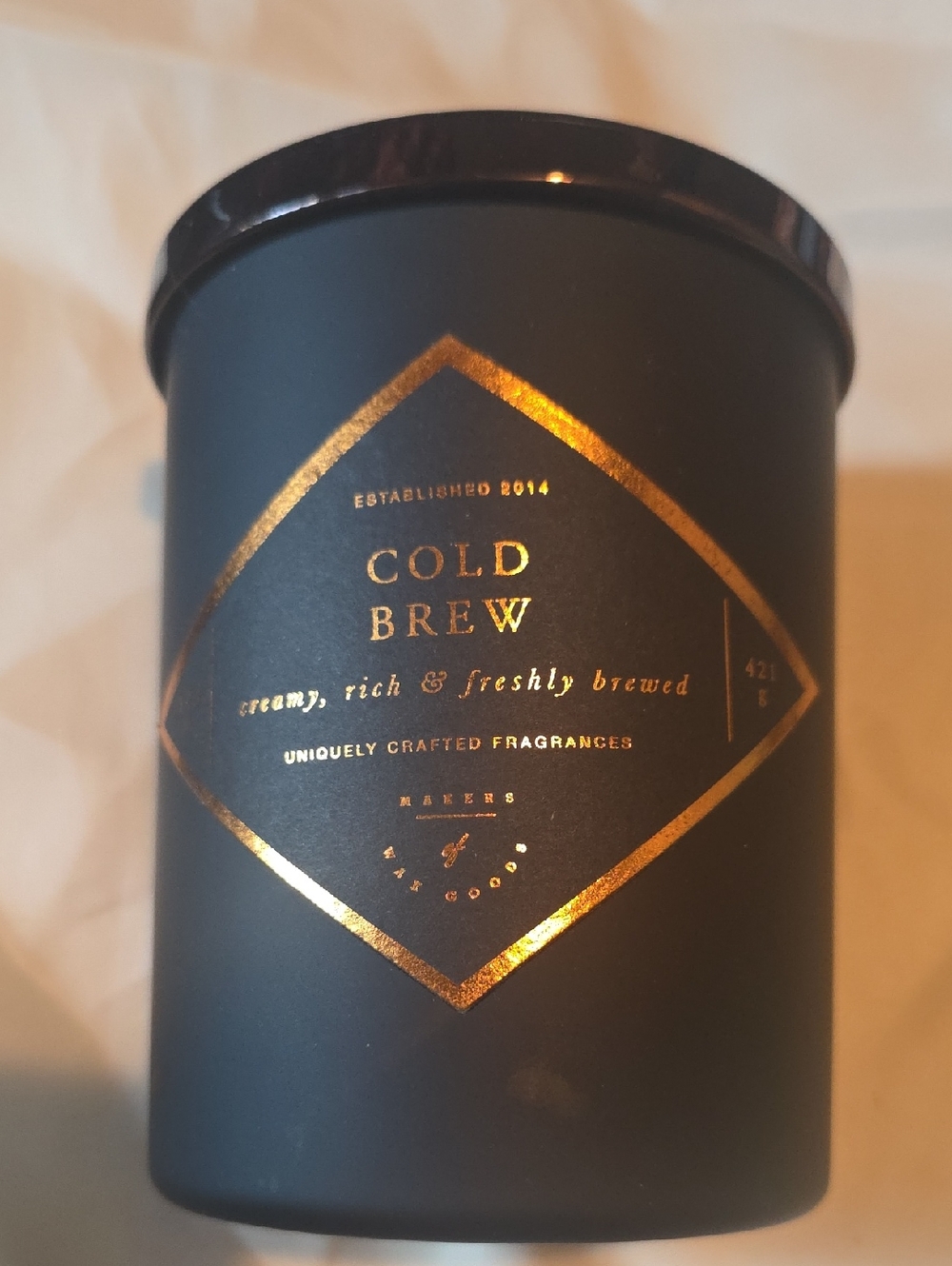 Cold Brew Coffee Candle